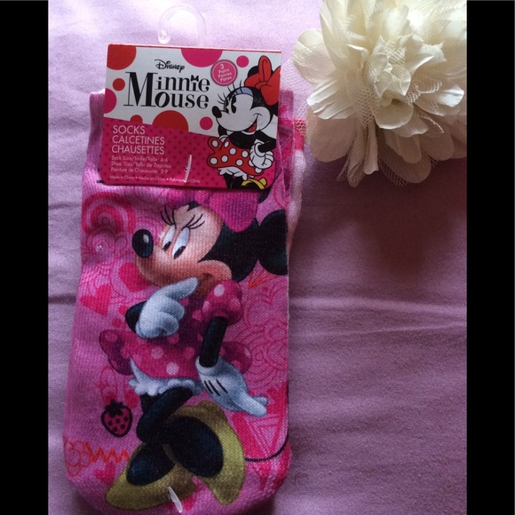 Minnie Mouse socks - Picture 1 of 2